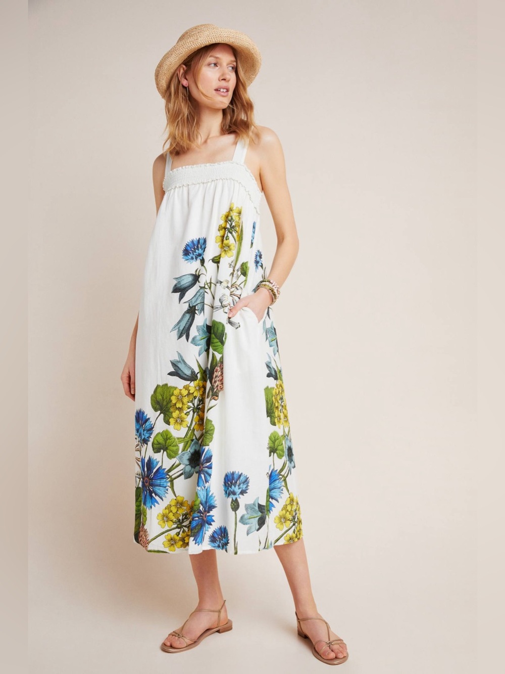 Anthropologie Maeve Beaujardin Maxi Dress - XXSP